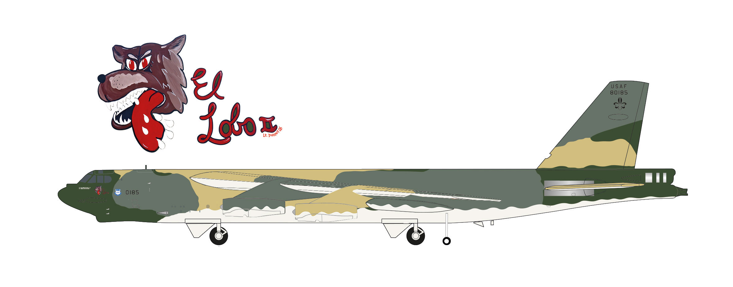 572767 Boeing B-52G U.S. Air Force