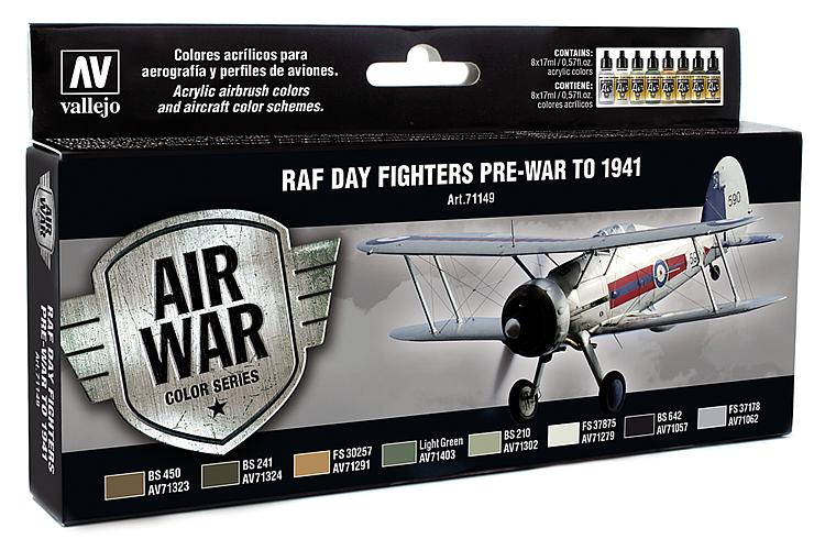 71149 RAF Tagjäger, 8 x 17 ml