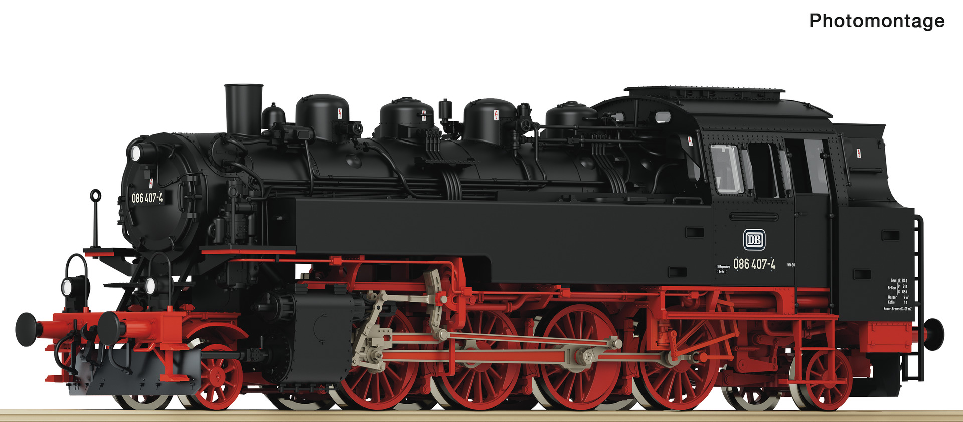 7100019 DB Dampflok 086 407-4 Ep.4