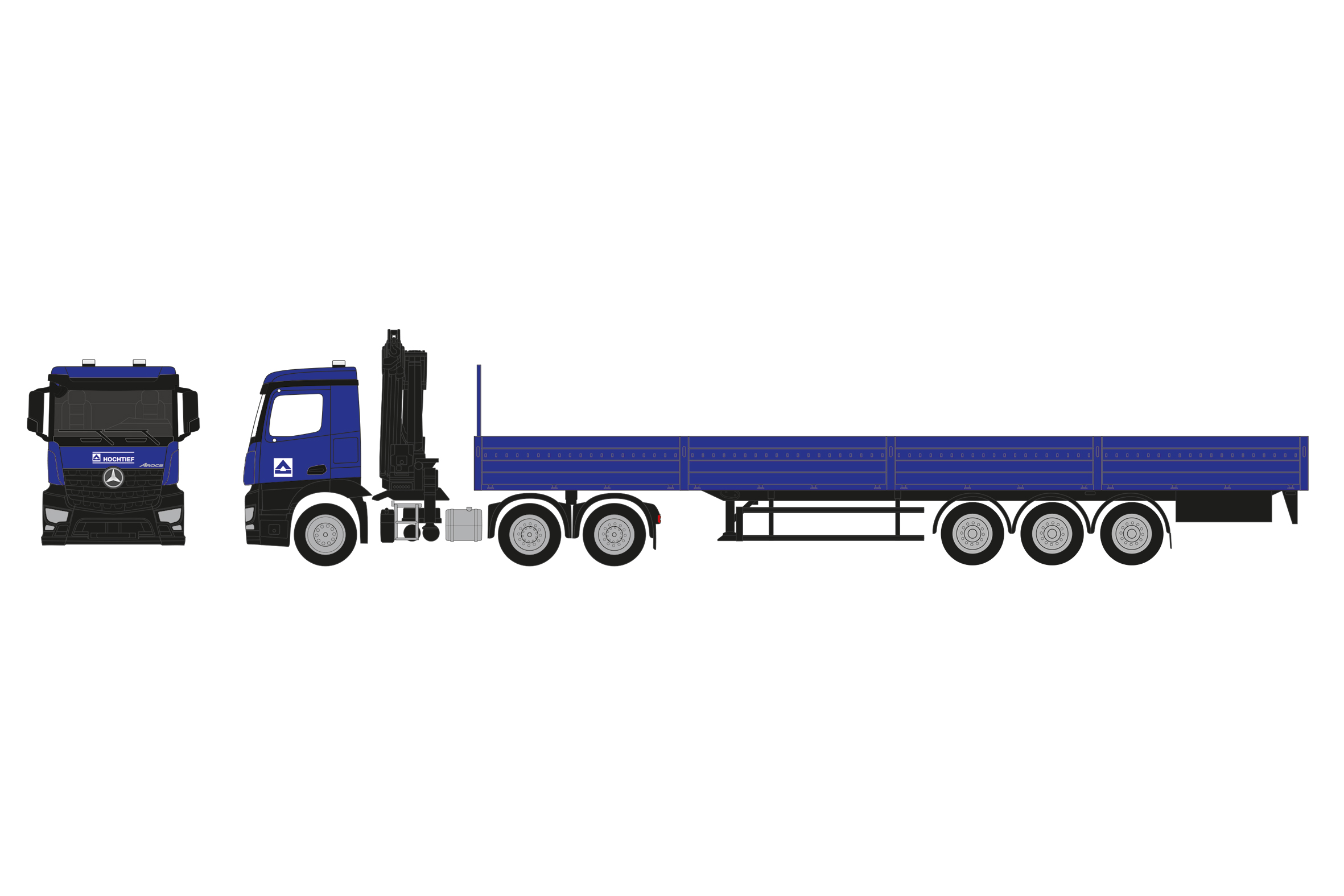 960038 MB Arocs PSZ m.Ladekran  Hoch-Tief