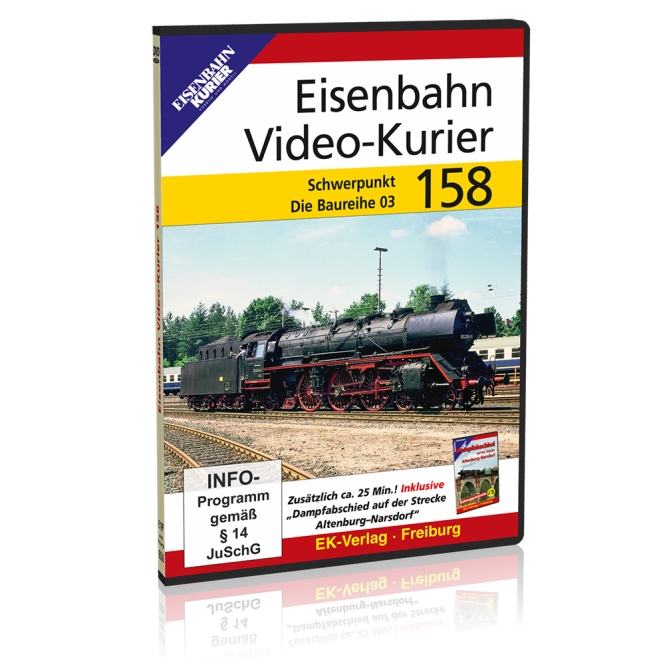 8558 DVD - Eisenbahn Video-Kurier 158