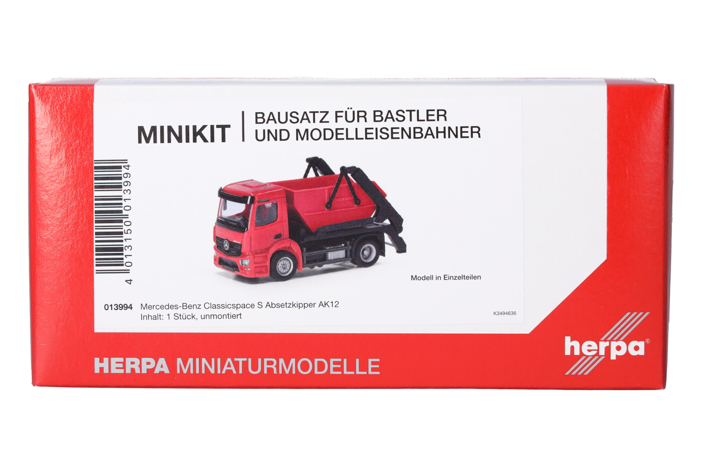013994 MiniKit: MB Actros S Absetzkipper AK12
