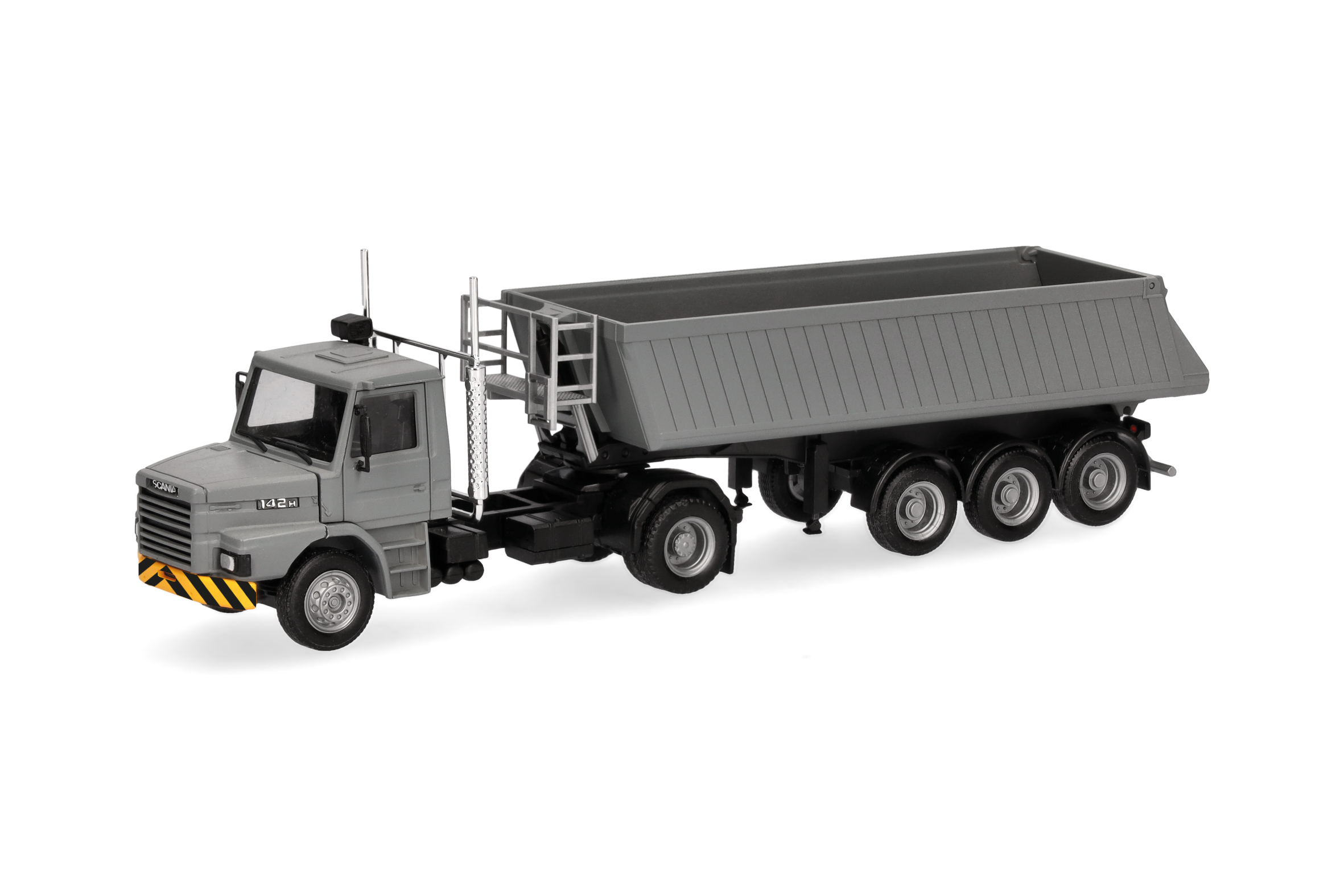 319713 Scania Hauber Kipp-SZ grau/gelb