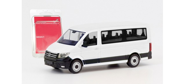 013840 Minikit: VW Crafter Bus Flachdach weiß