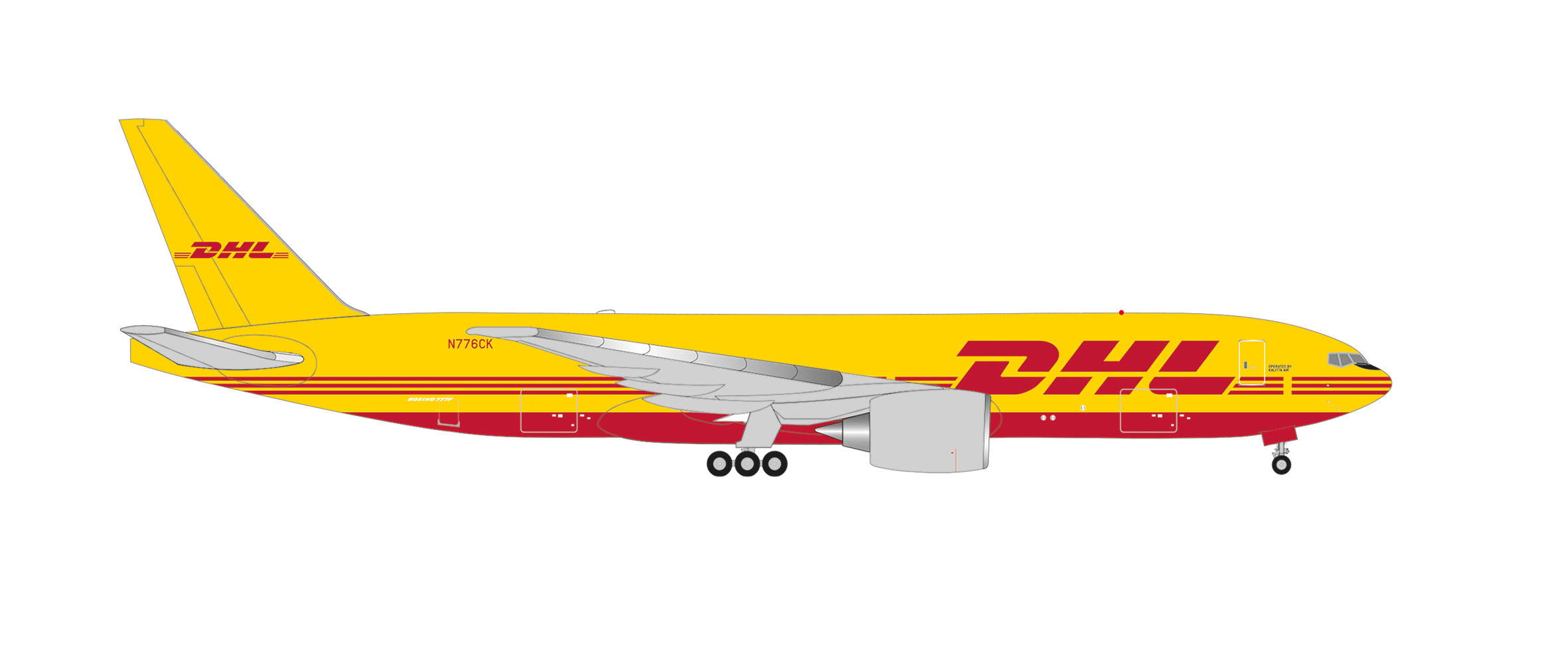 537032-001 Boeing 777F DHL Aviation