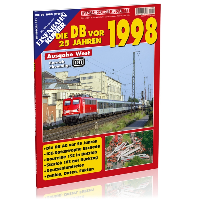 7044 DB vor 25 Jahren - 1998 West