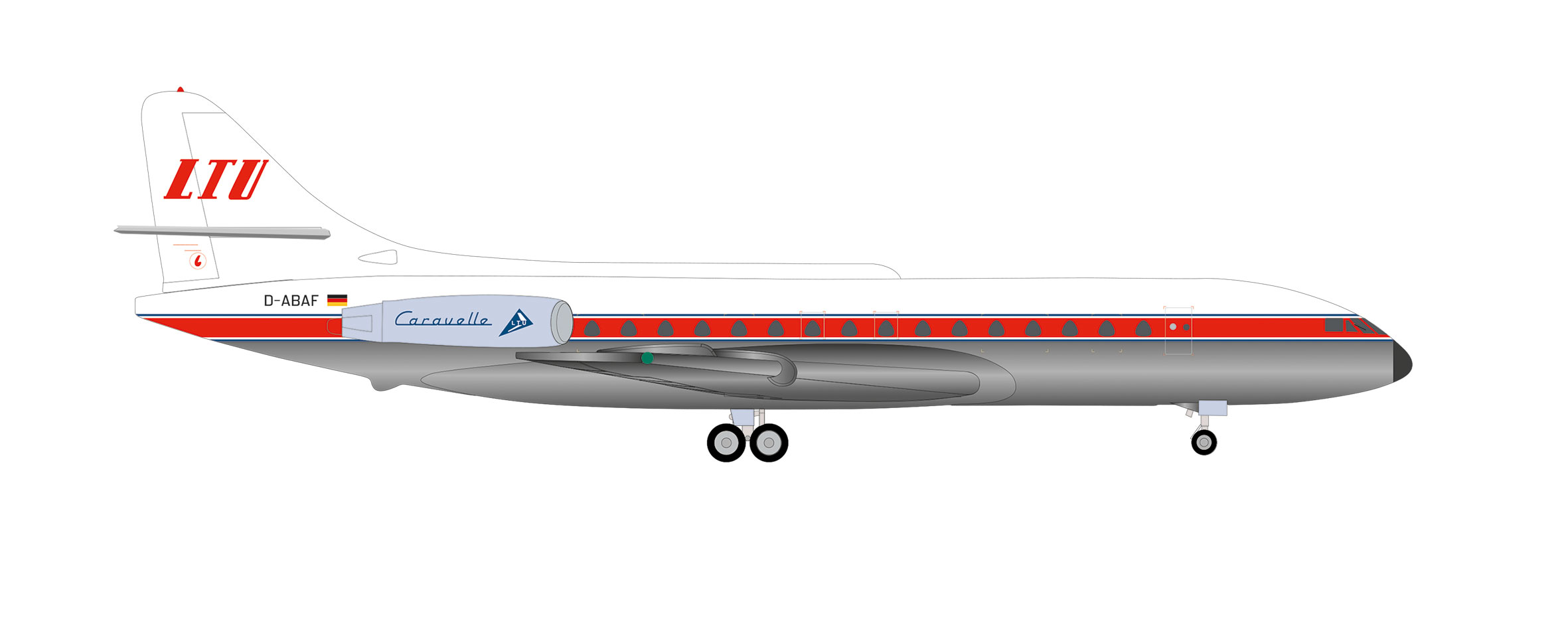 538527 Aviation Caravelle LTU Sud