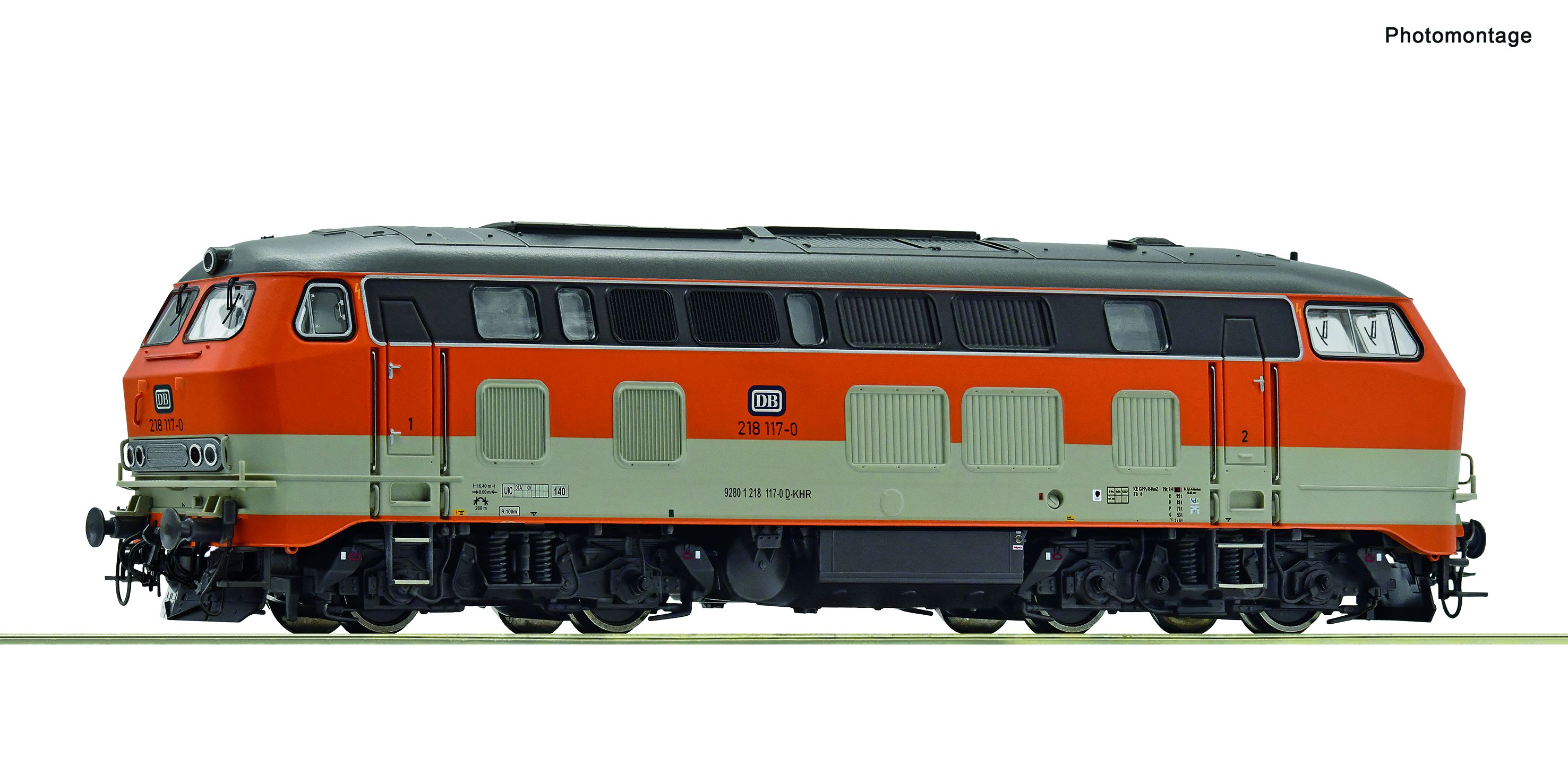 7320052 KHR Diesellok BR 218 117-0 Ep.6 AC