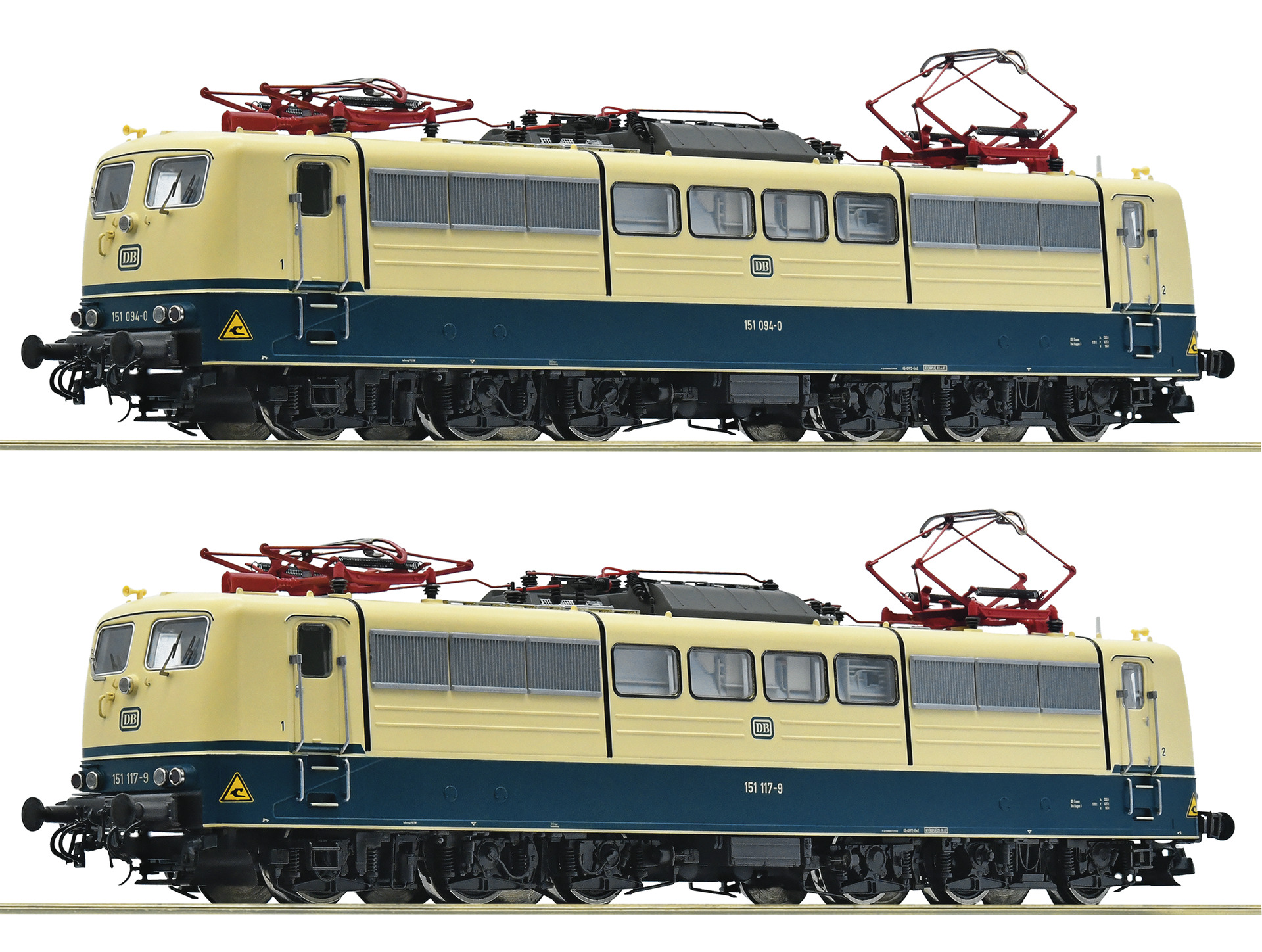 70407 DB 2-tlg. Set: E-Lok 151 094-0 und Ep.4