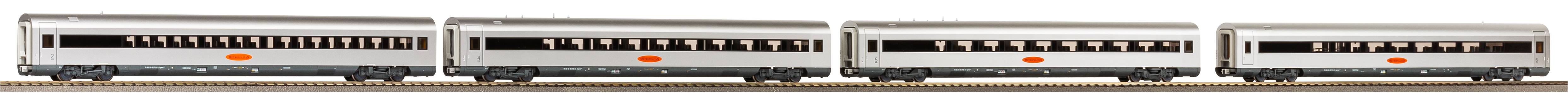 28350 DBAG Metropolitan Wagen-Set 4-tlg Ep.5