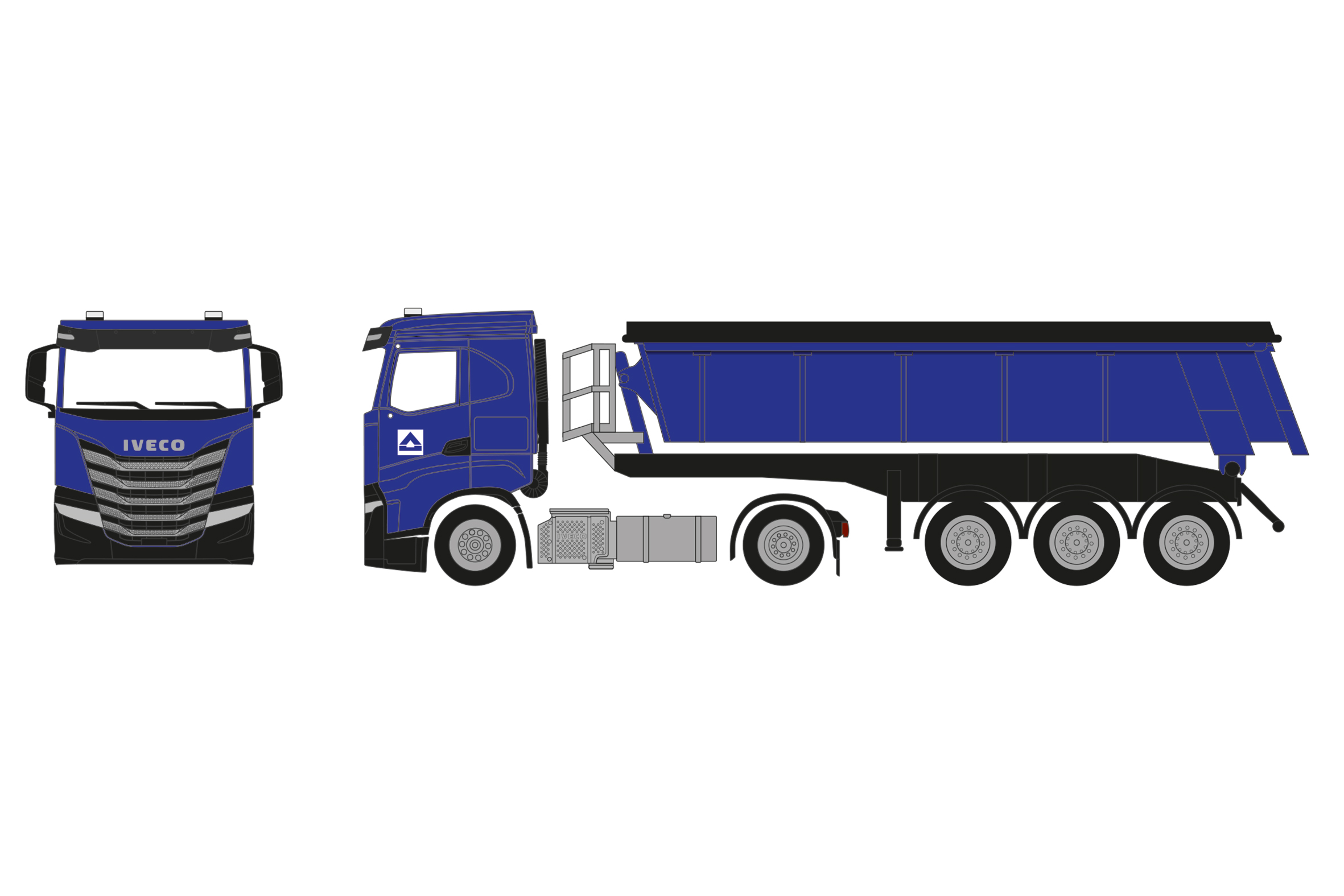 960052 Iveco S-Way ND Thermomulden-SZ Hoch-Tief