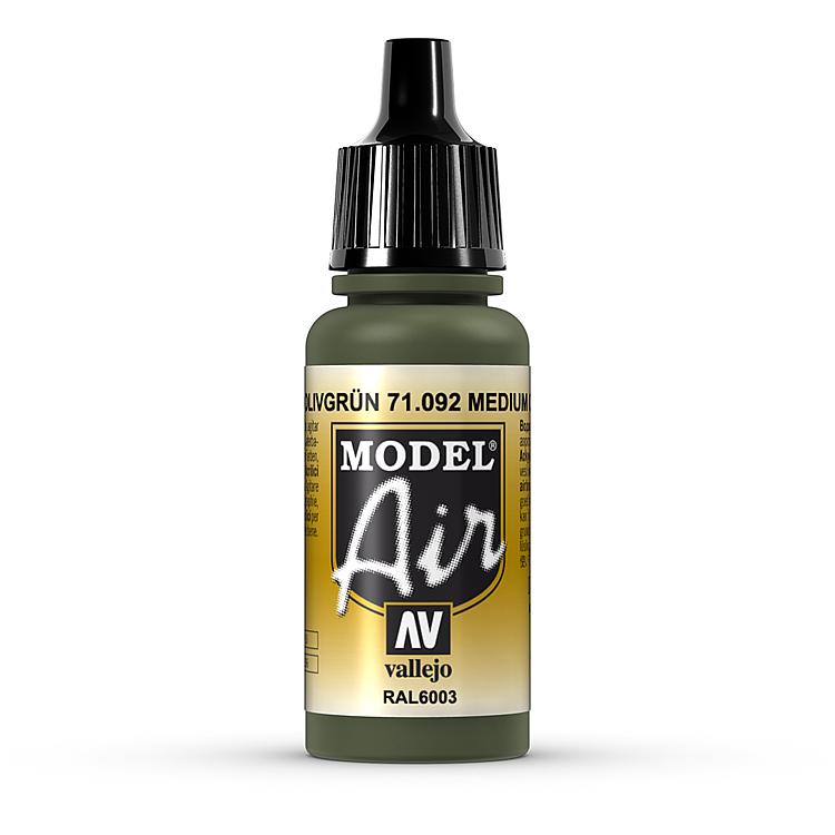 71092 RAL6003 Mittelgrün, 17 ml