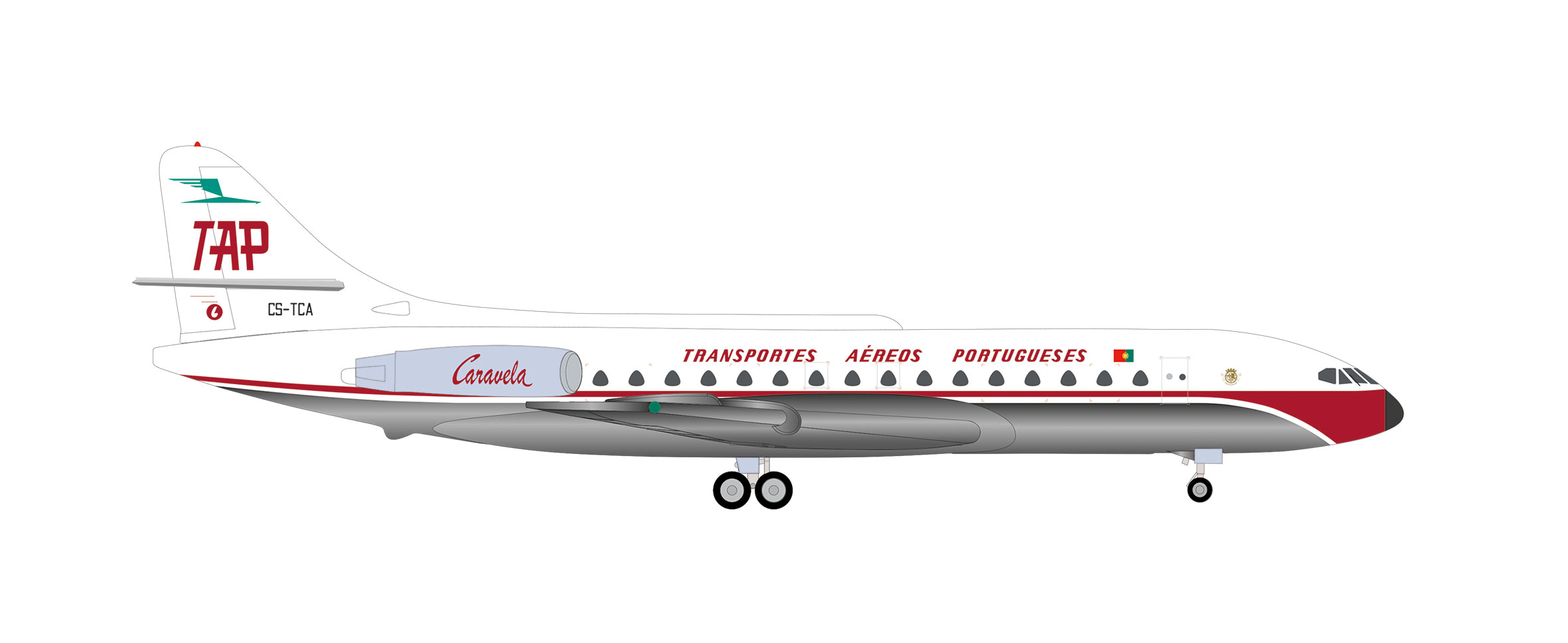 538503 Aviation Caravelle TAP Air Portugal