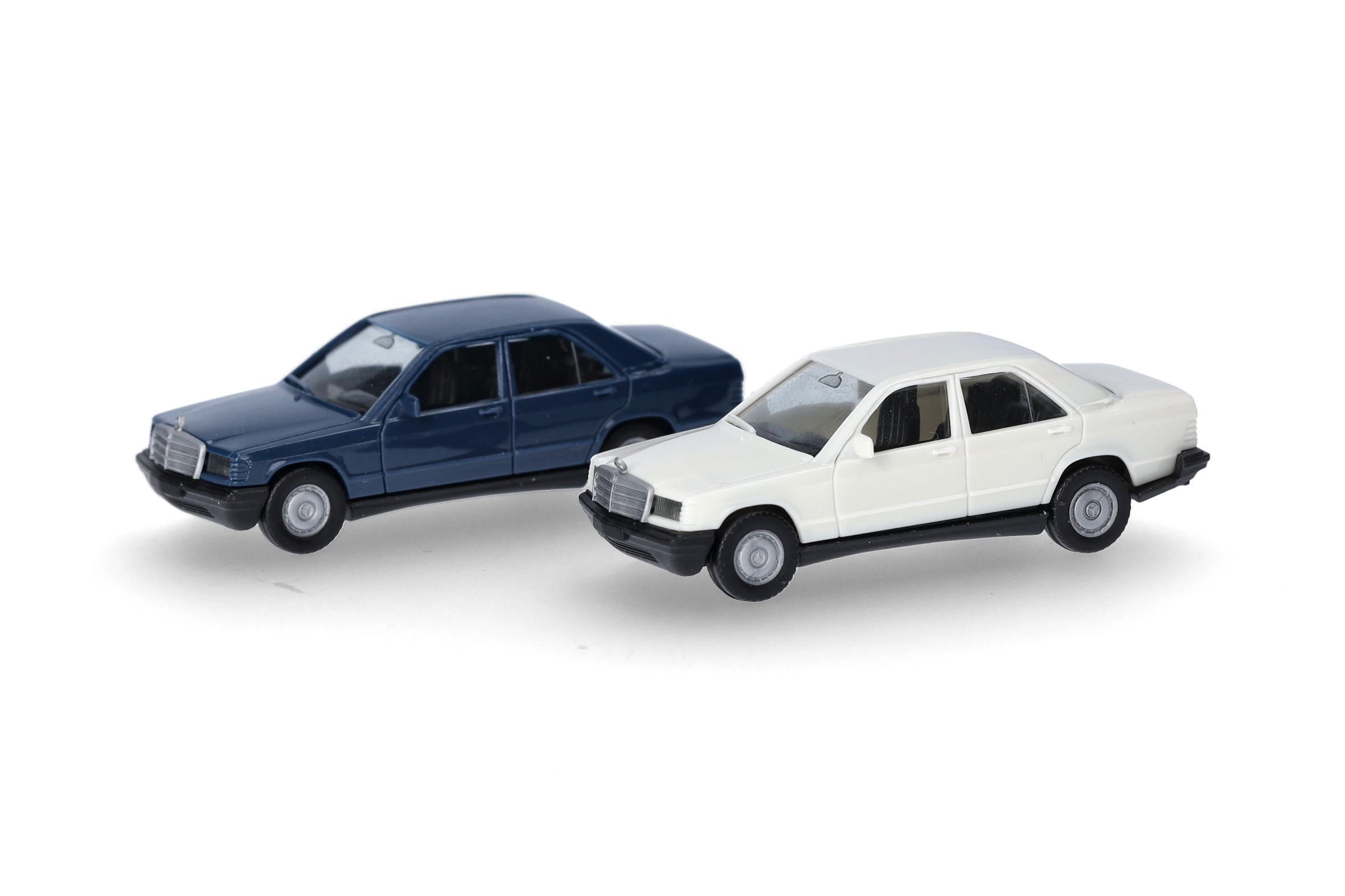 012409-009 MiniKit: 2x MB 190E Lim. blau/weiß