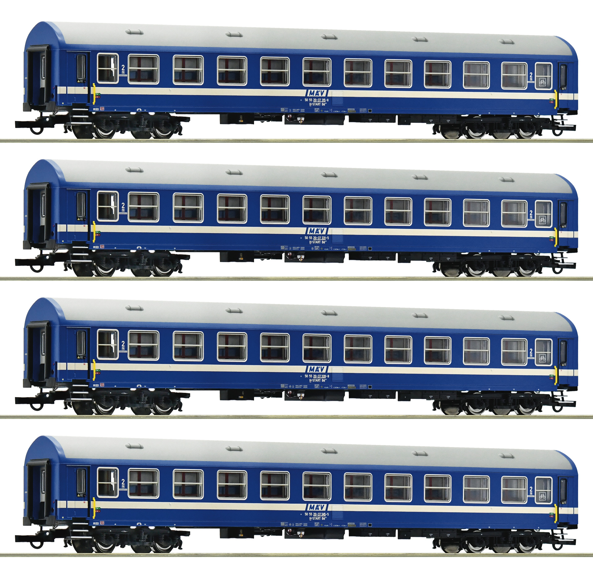 6200031 MAV 4-tlg. Set: Schnellzugwagen Ep.4-6