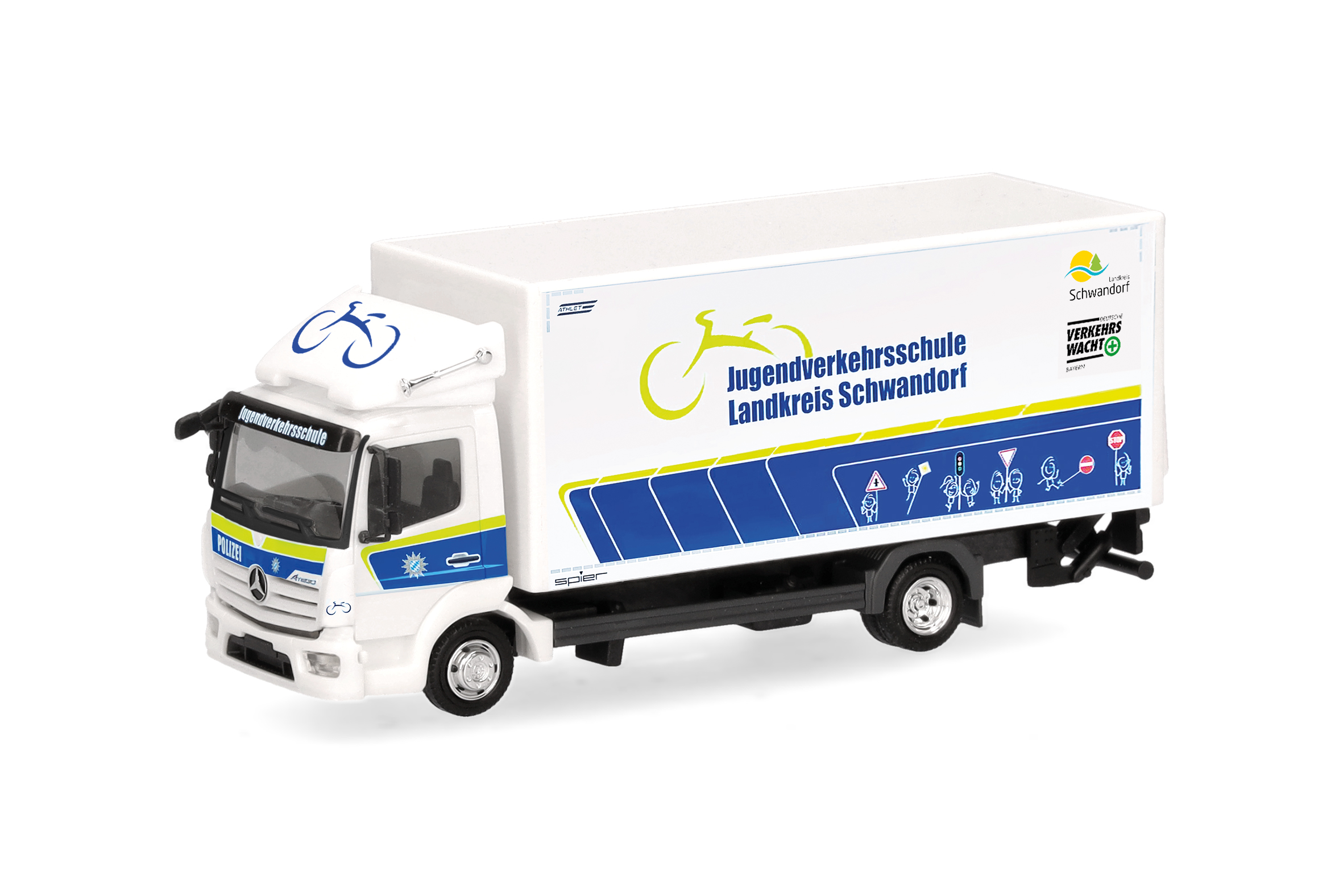 098915 MB Atego Koffer-Lkw Jugendverkehrsschul