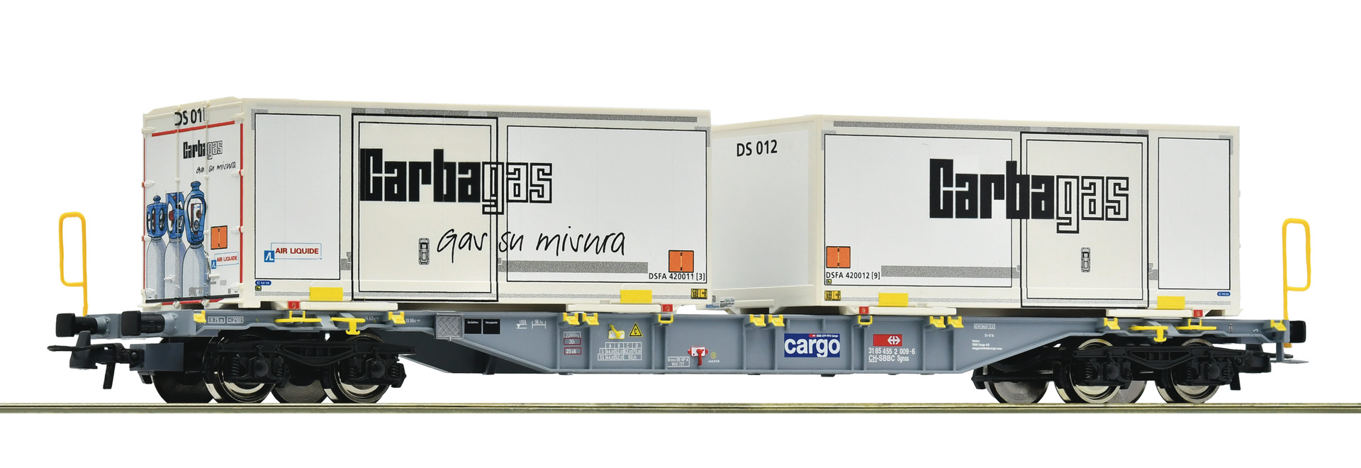 6600122 SBB Cargo Containertragw."Carbagas" Ep.6