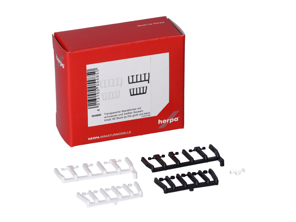 054850 Zubehör: 80 Signallichter transparent