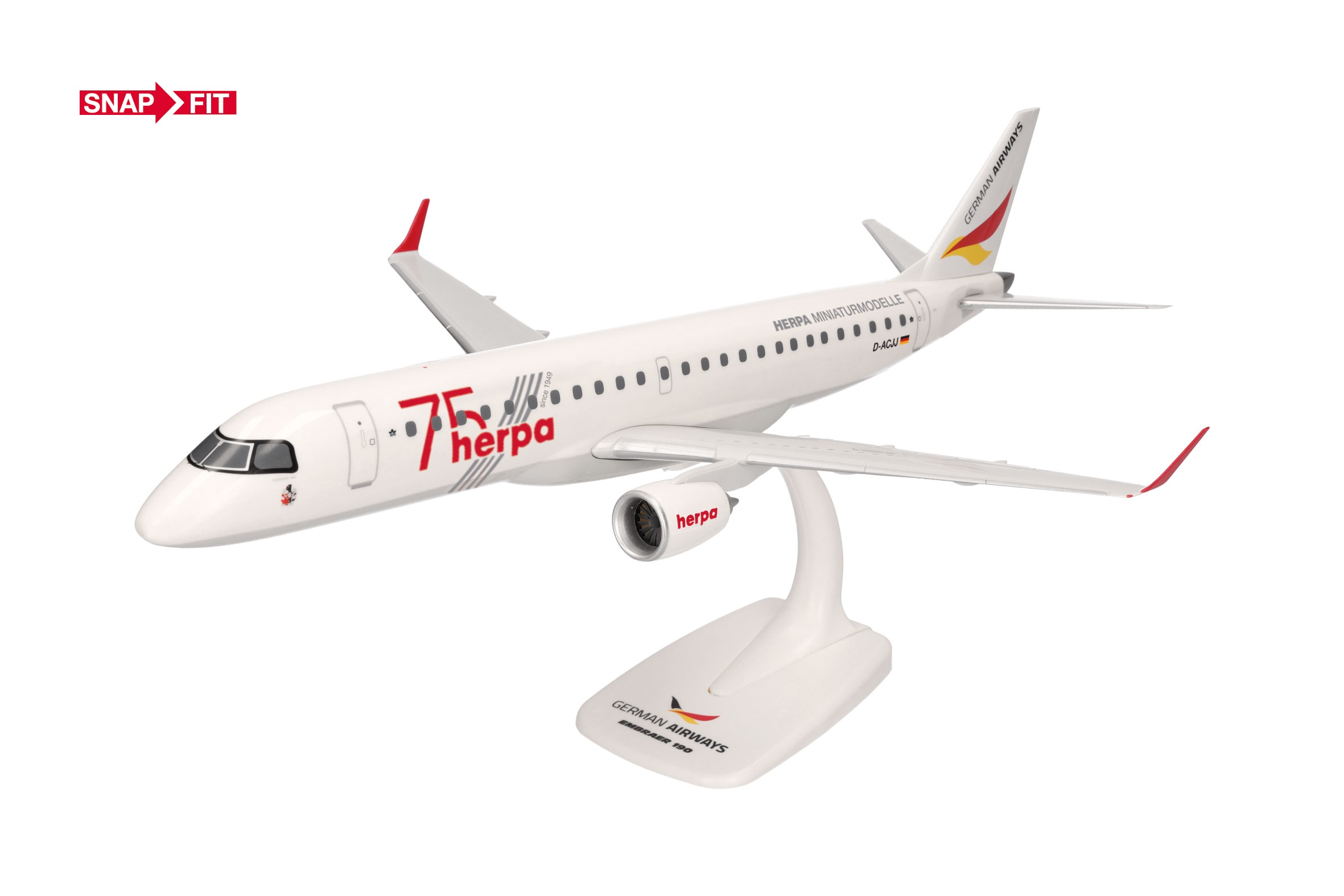 614368 Embraer E190 German Airways Herpa