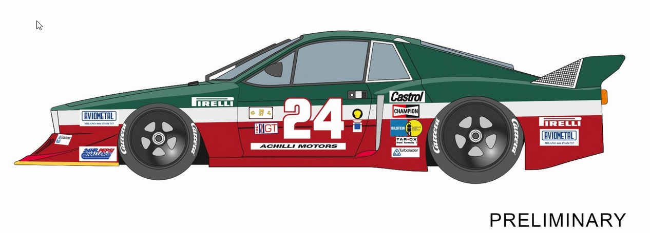 32082 DIG132Lancia Beta Montecarlo Turbo #24
