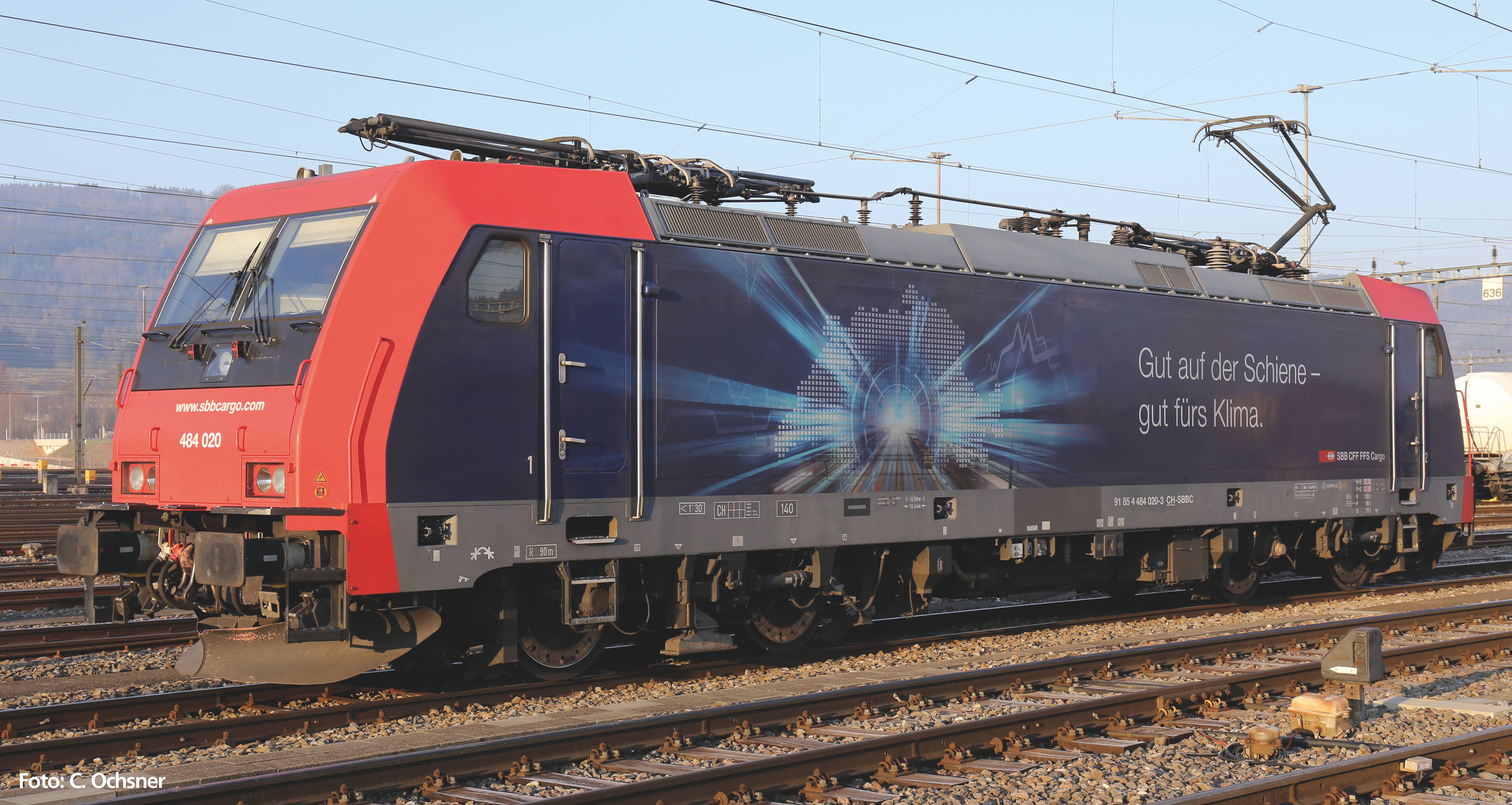 21621 SBB Cargo E-Lok Re 484 Ep.6 AC