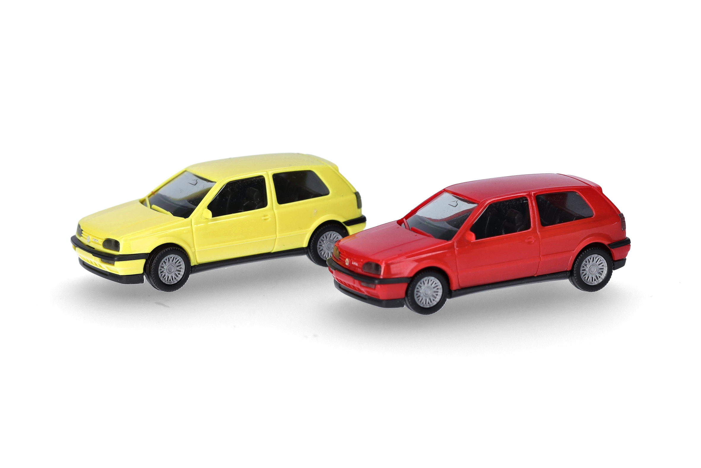014014 MiniKit: 2x VW Golff II VR6 gelb/rot