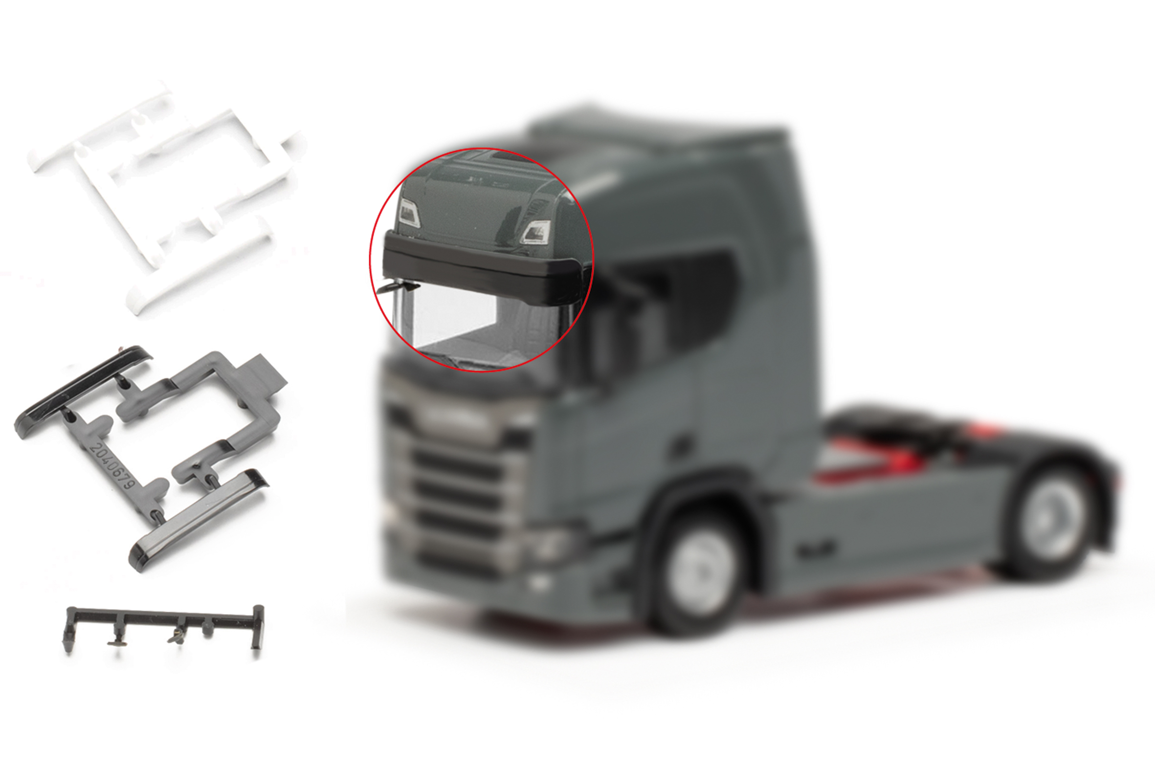 054485 Zubehör: Sonnenblenden groß Scania CR/CS