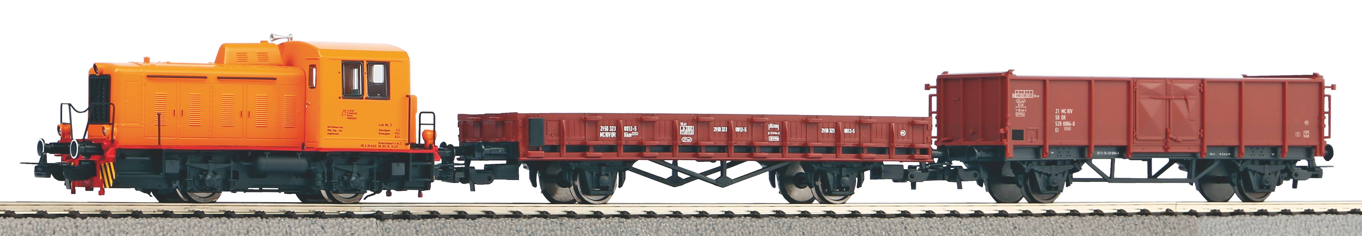 59101 PSCwlan S-Set DR TGK2 mit 2 Güterwagen A