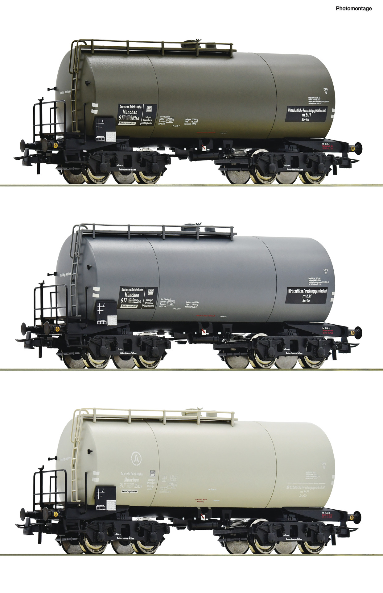 76015 DRG Kesselwagen-Set 3-tlg Ep.2