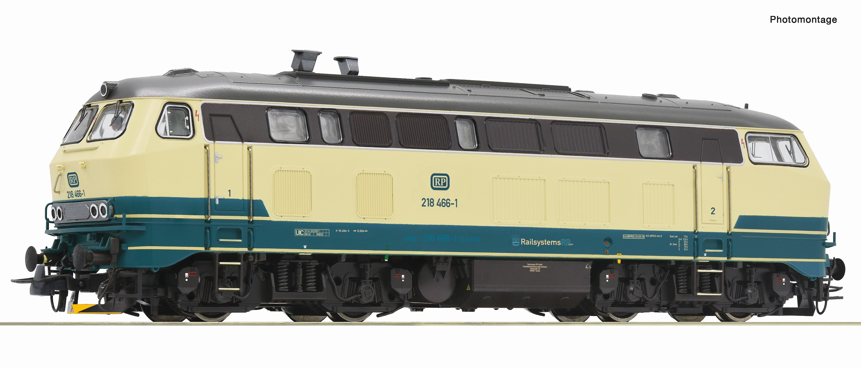 7310074 RP Diesellok BR 218 466 Ep.6