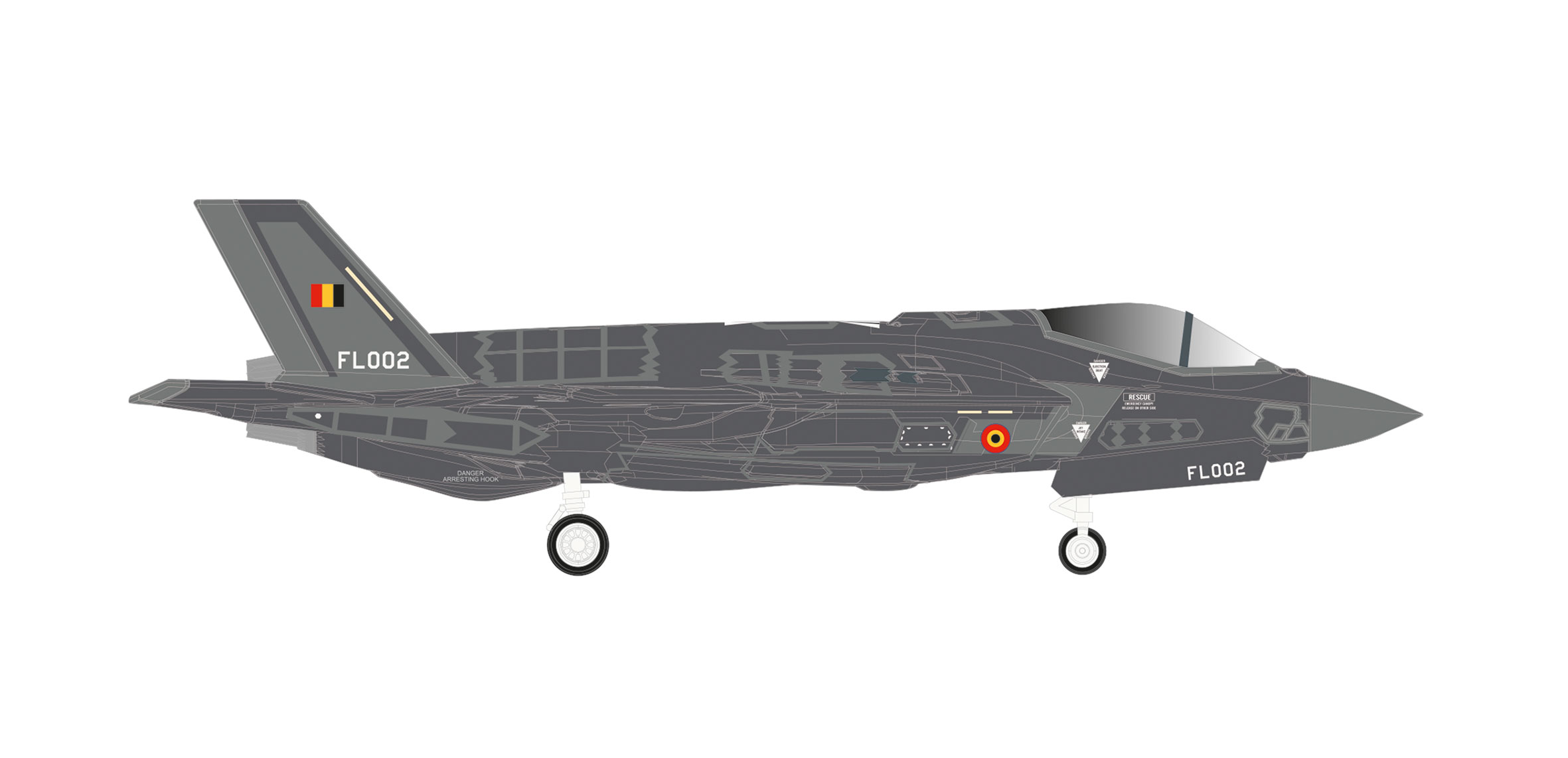573641 Lockheed Martin F-35A Lightning II Belgi