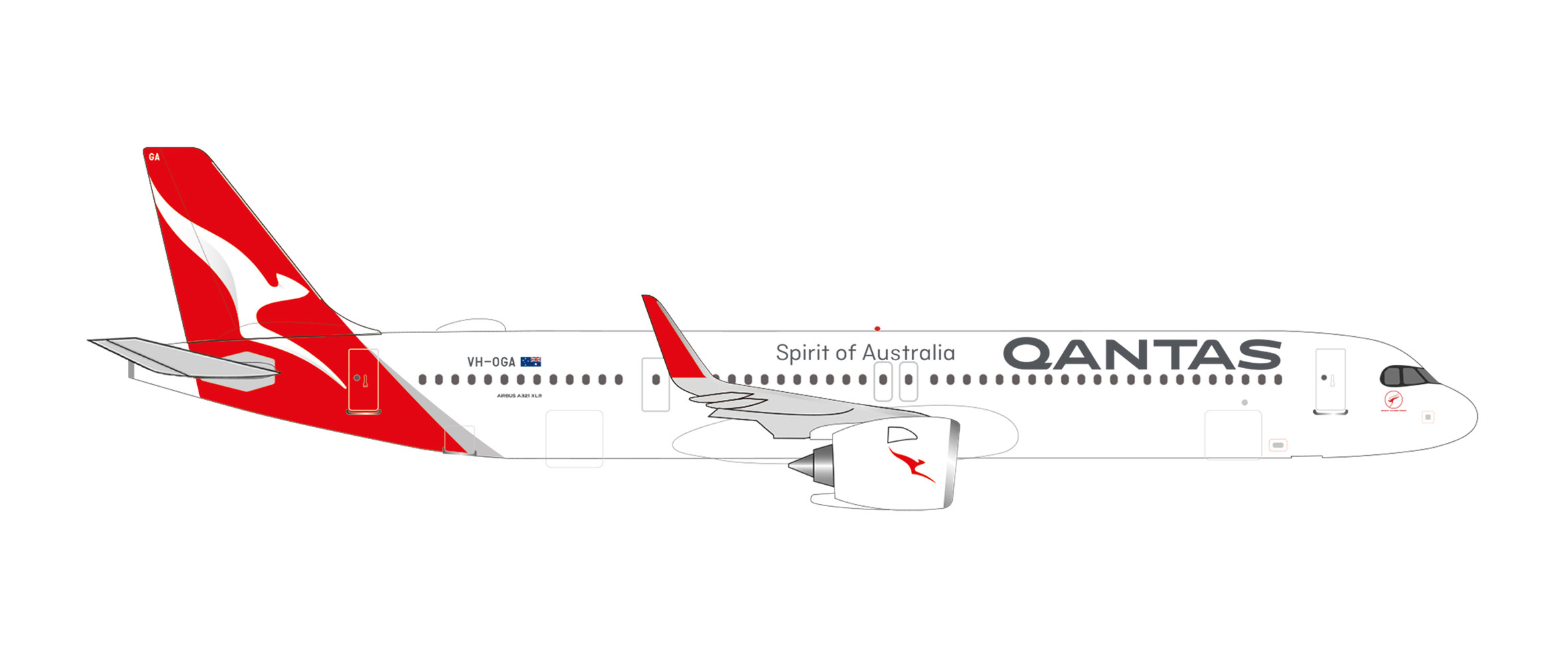 538497 Airbus A321XLR Qantas