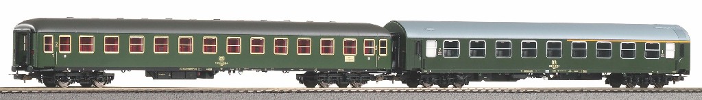 58244 DB/DR Reisezugwagen-Set D244 2-tlg Ep.4