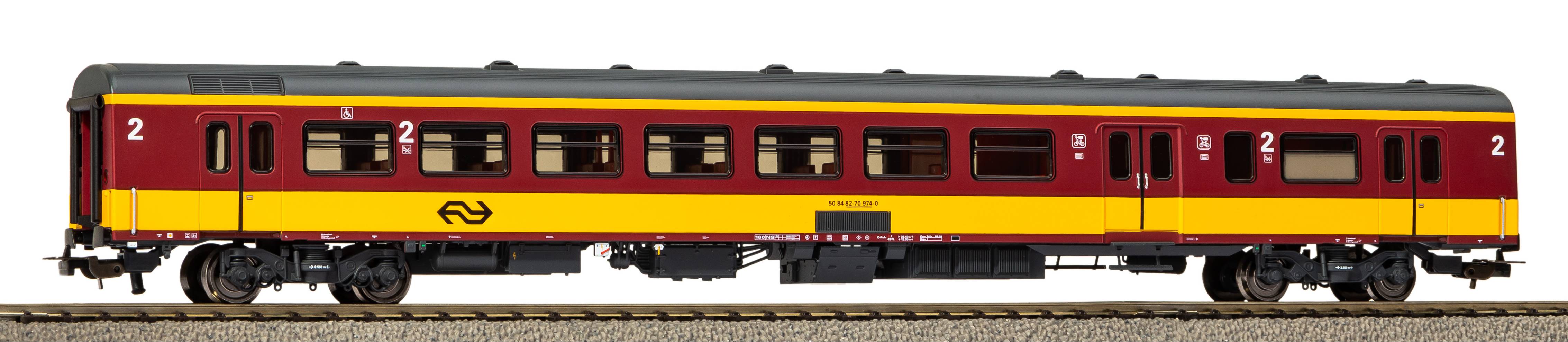 97644 NS/SNCB Personenwag. ICR 2.Kl.+Gep. Ep.4