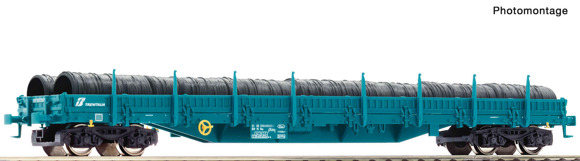 6600185 FS Rungenwagen Res m.Drahtrollen Ep.5/6