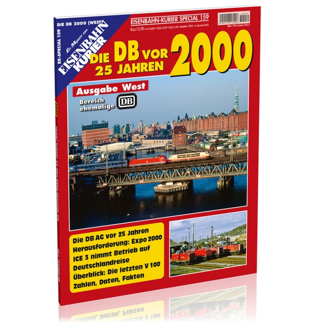 7052 Die DB vor 25 Jahren - 2000 Ausgabe West