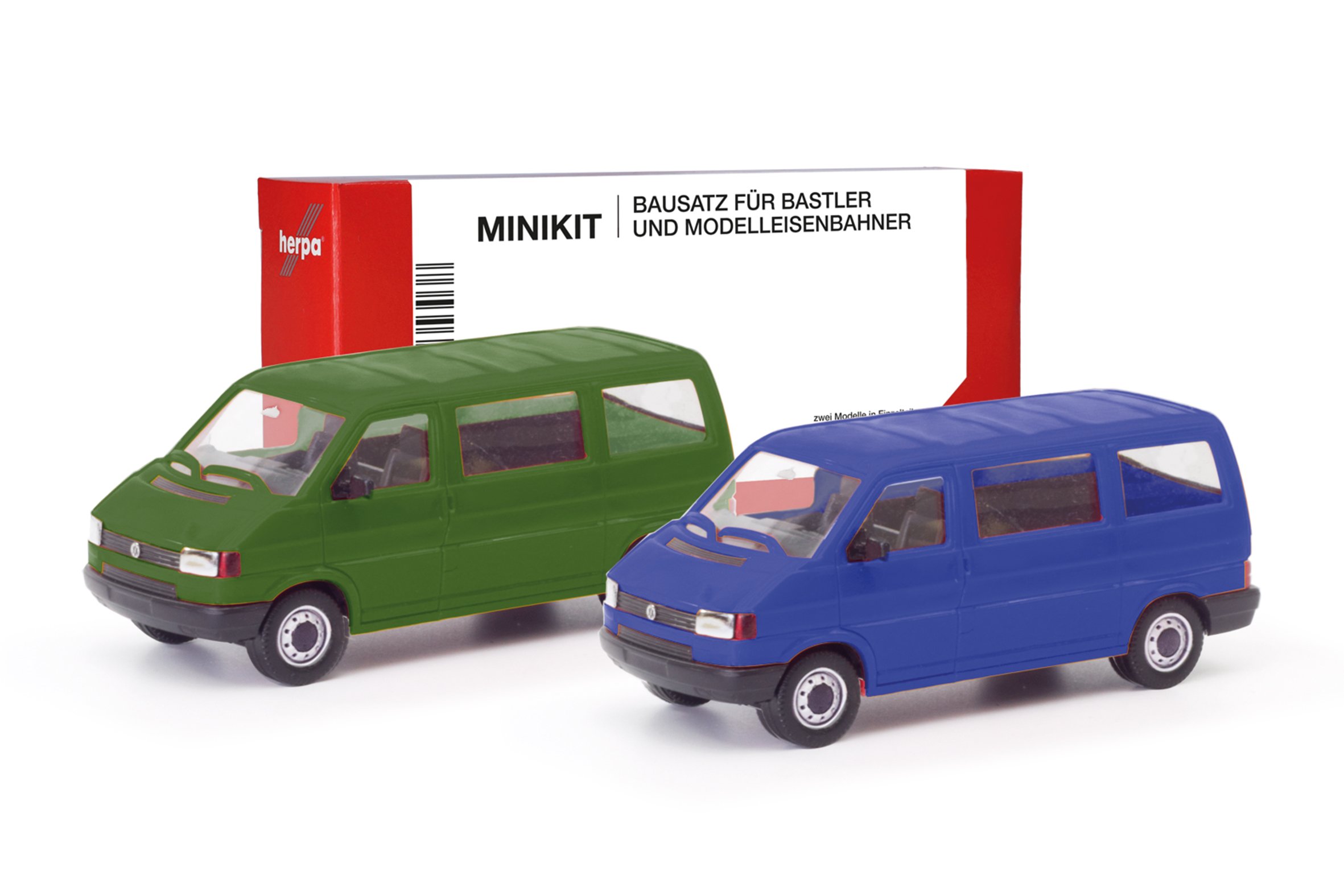 012805-002 MiniKit VW T4 Bus olivgrün/ultramarinbl