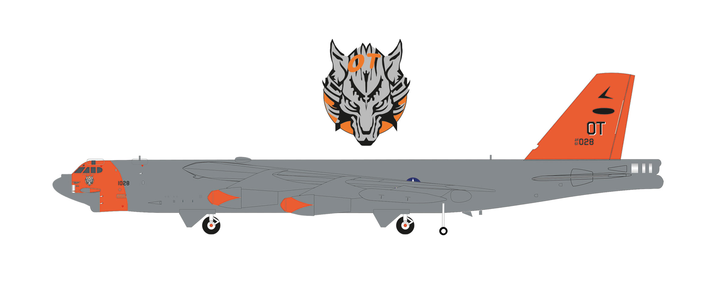 573726 Boeing B-52H Stratofortress U.S. Air For