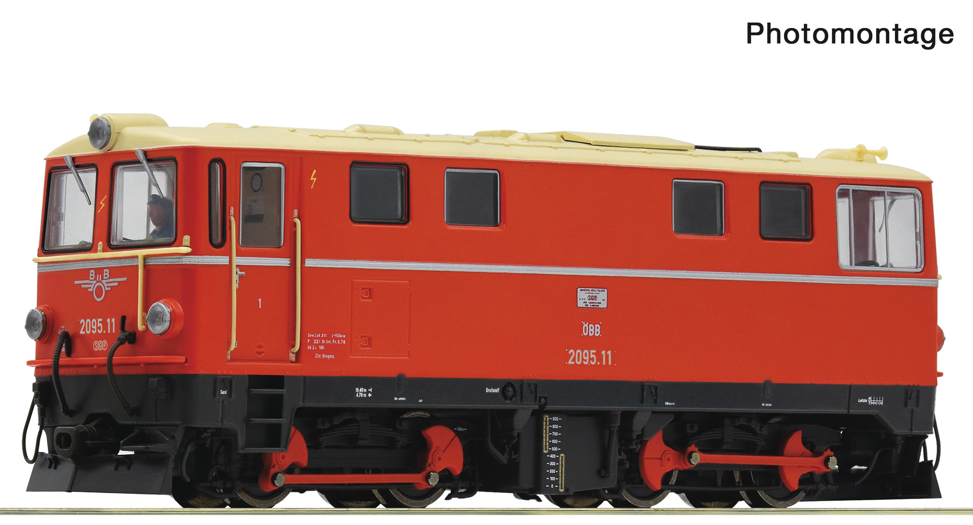 7540005 ÖBB Diesellok 2095.11 Ep.4 H0e